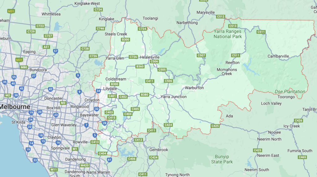 Shire of Yarra Ranges 墨尔本亚拉山脉郡详细介绍